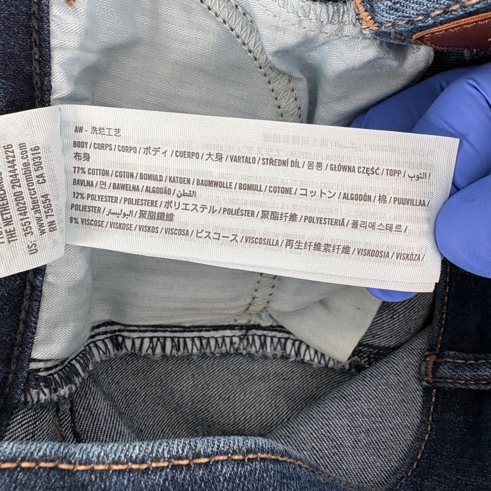 Hollister Jeans Women 9L (Fits 29x29.5) Blue High-Rise Super Skinny Soft Stretch - Picture 5 of 9